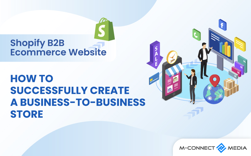 shopify b2b ecommerce website